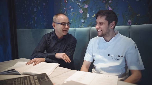 Marcin Przybysz oraz Profesor Jarosaw Dumanowski EPOKA fot The Best Chef