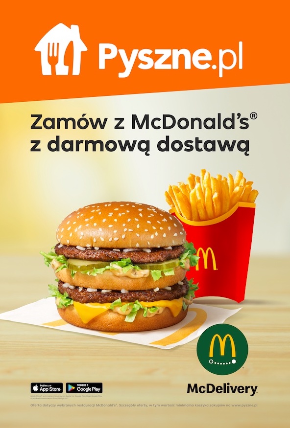 Zdjecie McDonalds x Pyszne.pl 1 