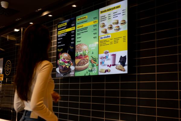 Nowe menuboardy McDonalds w Polsce 1 2