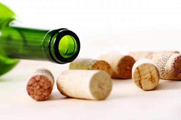 wine corks table