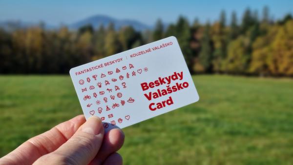 Beskydy Valassko Card. Fot. Destinacni management turisticke oblasti Beskydy Valassko o.p.s.