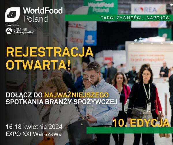 Rejestracja otwarta WorldFood Poland